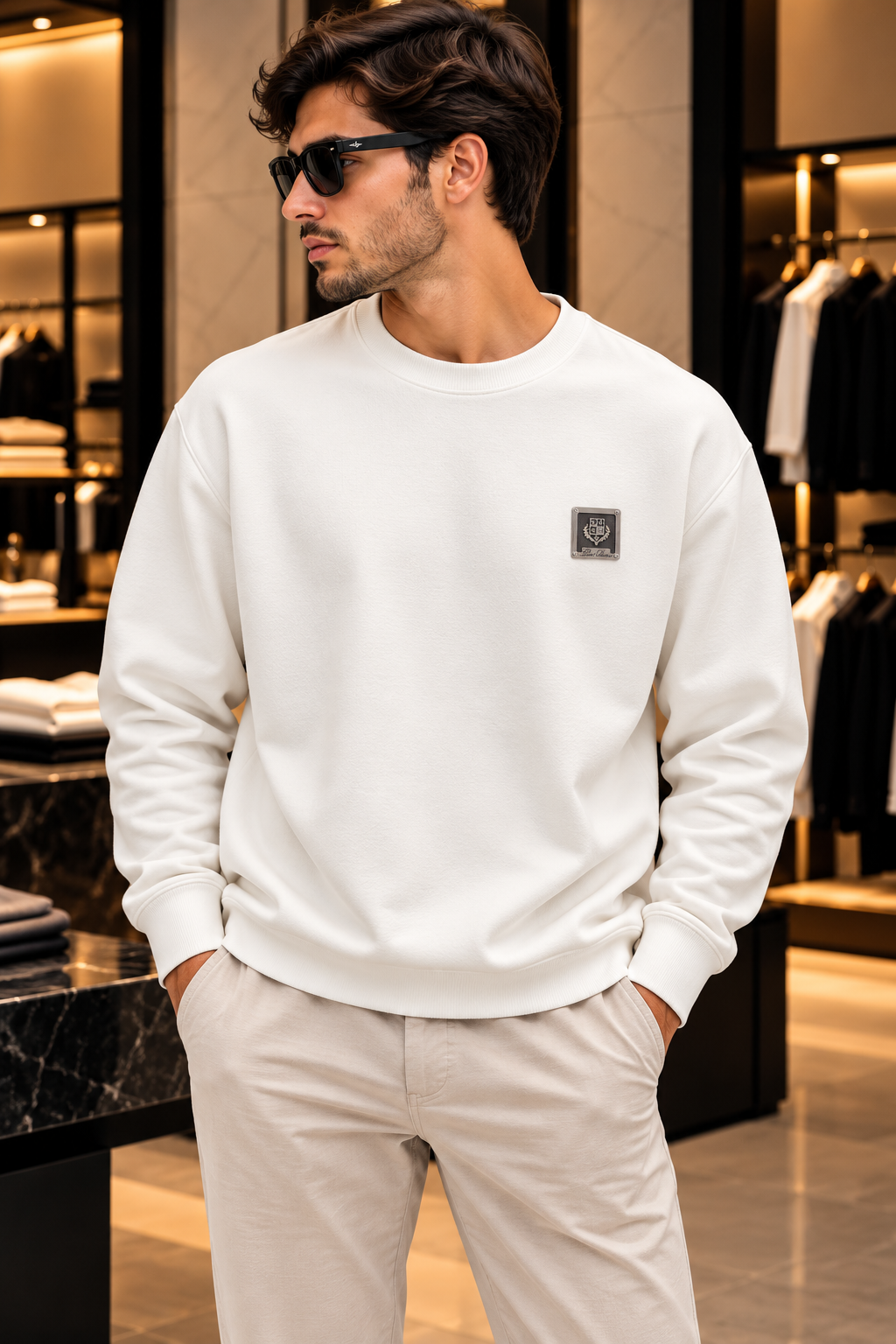 Oysho Kumaş Oversize Sweatshirt7