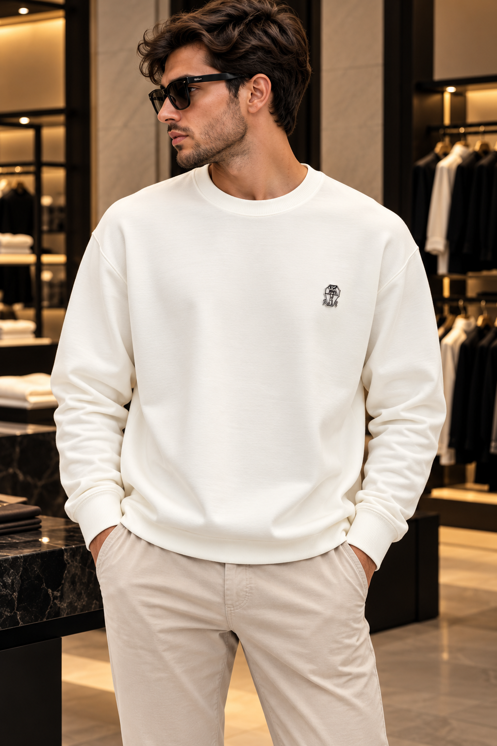 Oysho Kumaş Oversize Sweatshirt3