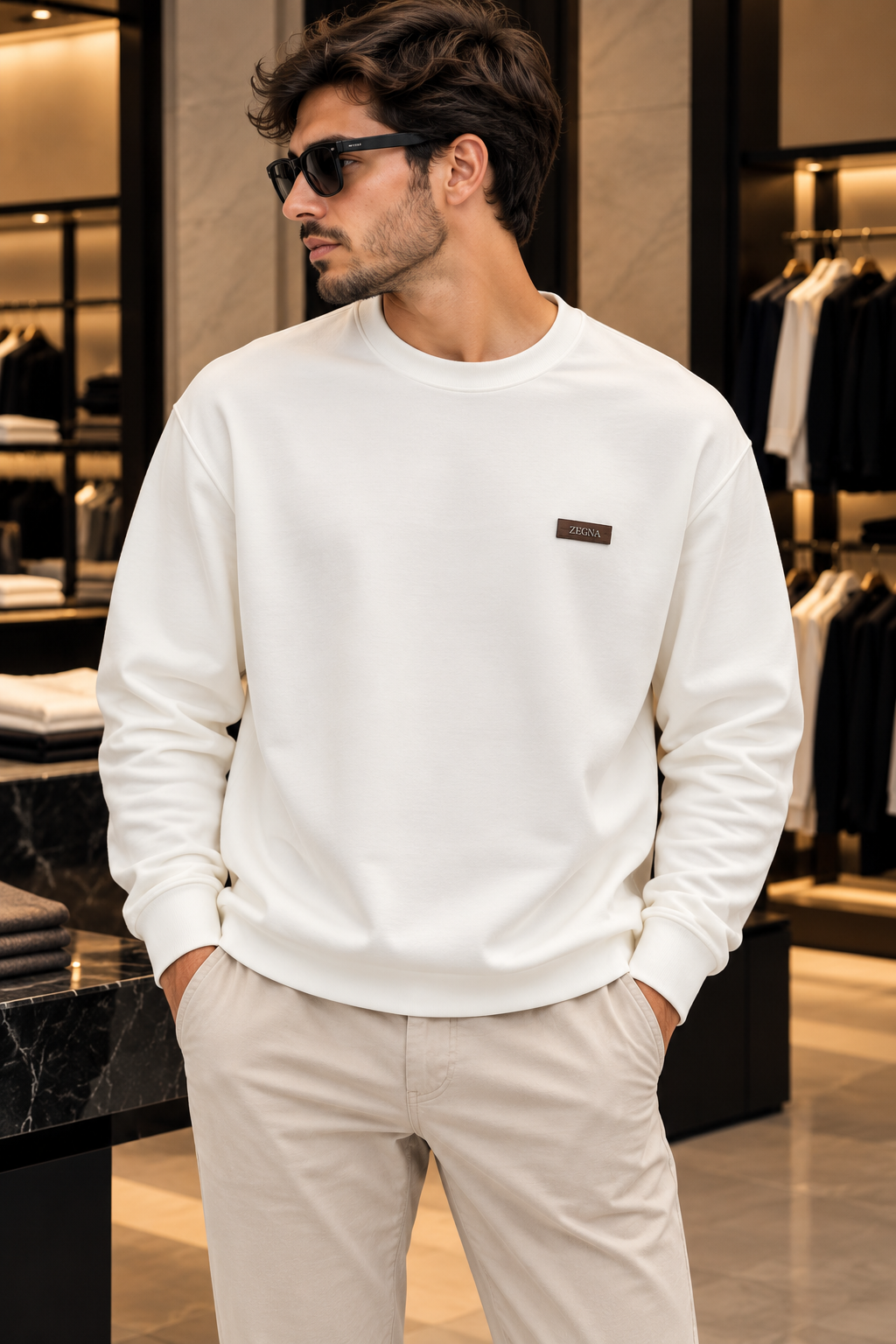 Oysho Kumaş Oversize Sweatshirt1