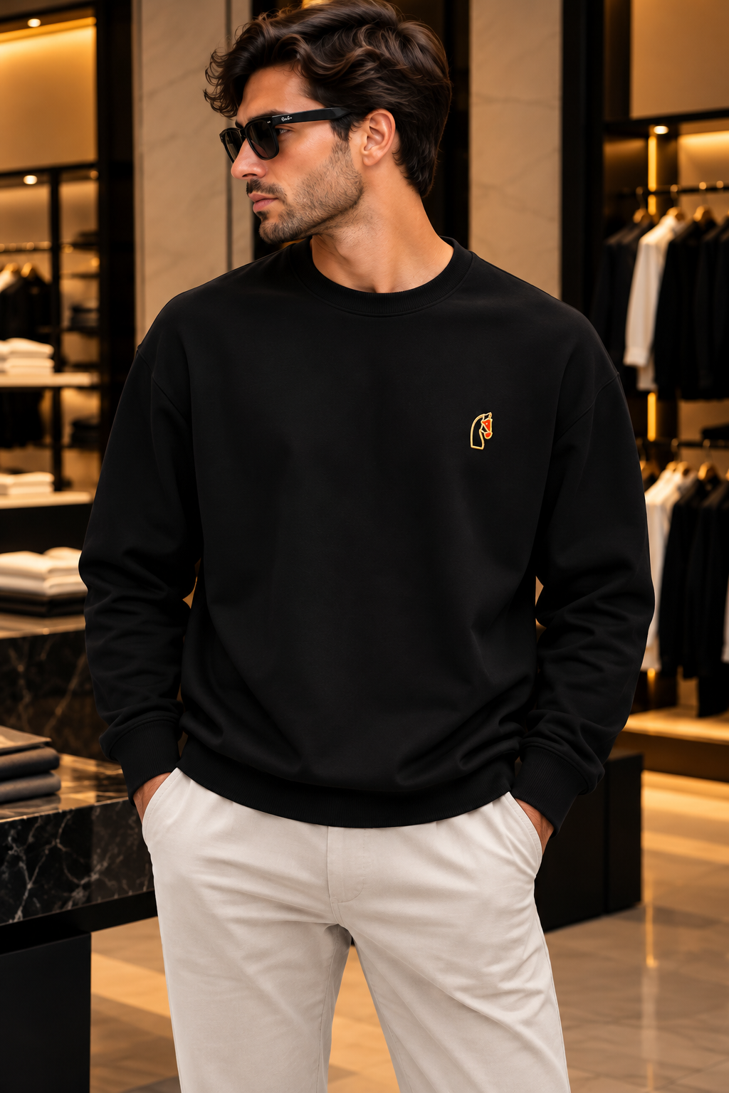Oysho Kumaş Oversize Sweatshirt8