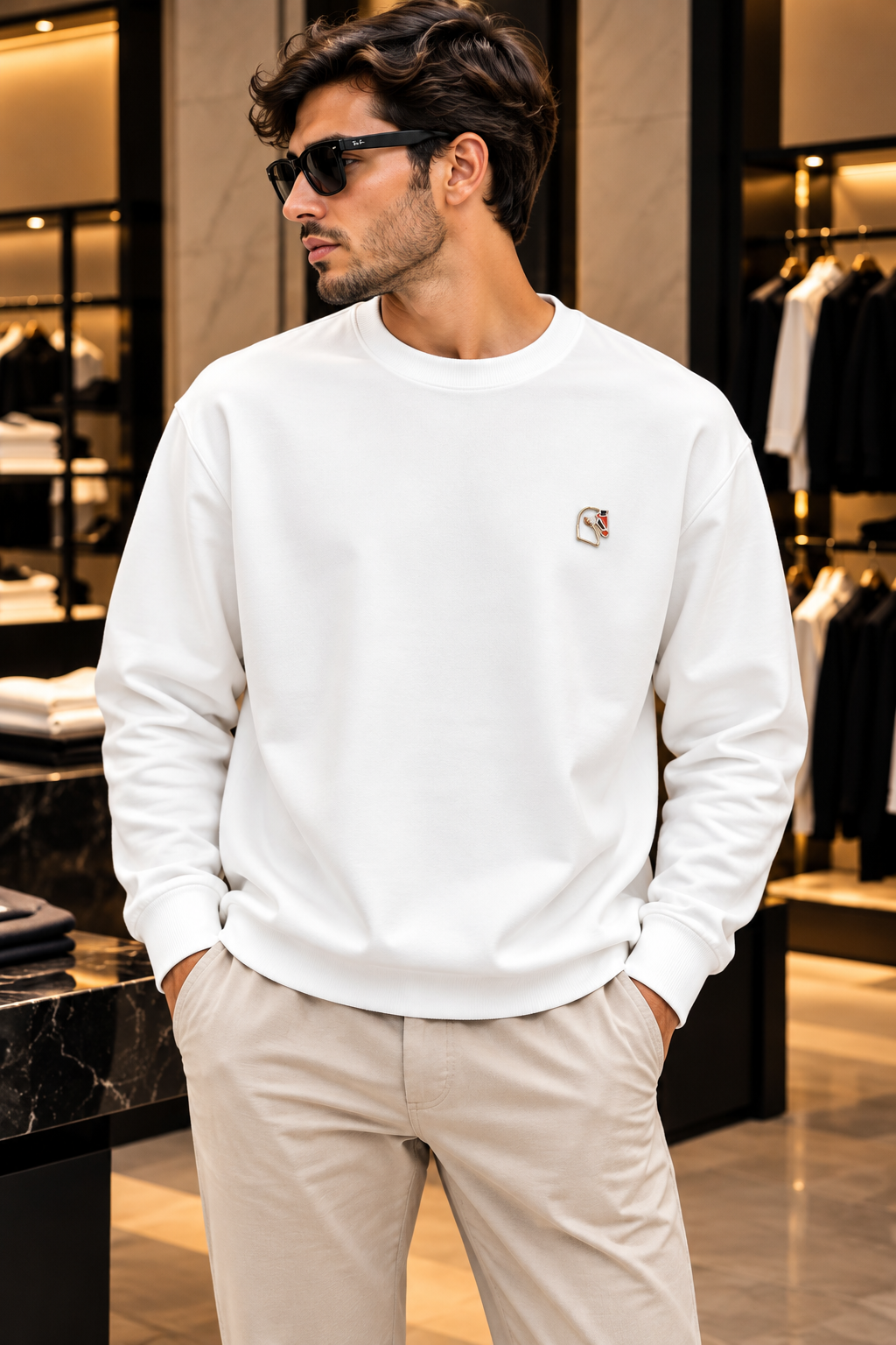 Oysho Kumaş Oversize Sweatshirt9