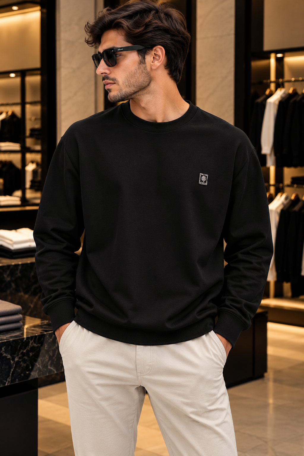 Oysho Kumaş Oversize Sweatshirt6